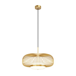 Lampa wisząca szklana mosiężna MOD376PL-L30G3K z serii Levitation - Lampy Maytoni