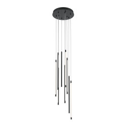 Lampa wisząca akrylowa czarna MOD236PL-L54B3K z serii Light stick - Lampy Maytoni