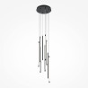 Lampa wisząca akrylowa czarna MOD236PL-L54B3K z serii Light stick - Lampy Maytoni