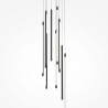Lampa wisząca akrylowa czarna MOD236PL-L54B3K z serii Light stick - Lampy Maytoni