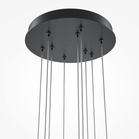 Lampa wisząca akrylowa czarna MOD236PL-L54B3K z serii Light stick - Lampy Maytoni