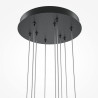 Lampa wisząca akrylowa czarna MOD236PL-L54B3K z serii Light stick - Lampy Maytoni