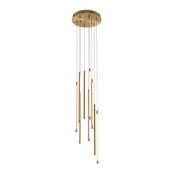 Lampa wisząca akrylowa mosiężna MOD236PL-L54BS3K z serii Light stick - Lampy Maytoni