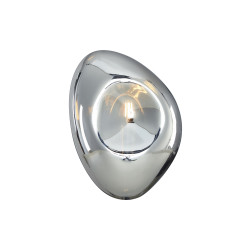 Kinkiet szklany czarny MOD306WL-01CH z serii Mabell - Lampy Maytoni