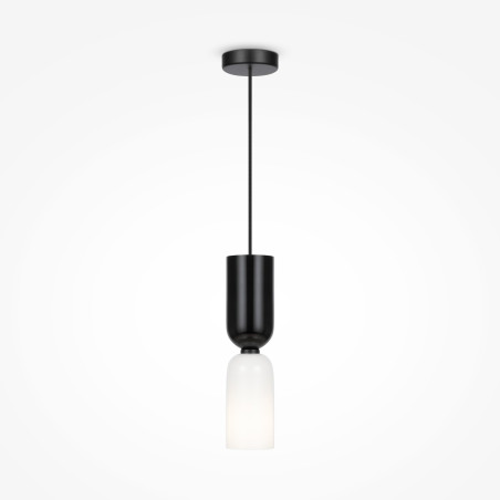 Lampa wisząca szklana czarna MOD177PL-01B z serii Memory - Lampy Maytoni