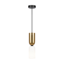 Lampa wisząca szklana czarna MOD177PL-01G z serii Memory - Lampy Maytoni
