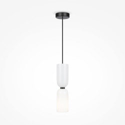 Lampa wisząca szklana czarna MOD177PL-01W z serii Memory - Lampy Maytoni