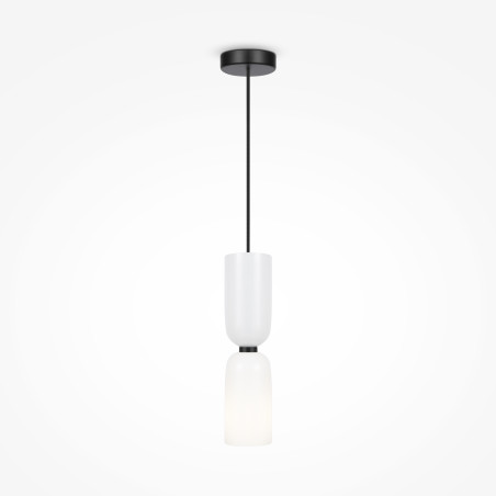 Lampa wisząca szklana czarna MOD177PL-01W z serii Memory - Lampy Maytoni