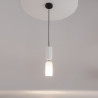 Lampa wisząca szklana czarna MOD177PL-01W z serii Memory - Lampy Maytoni