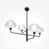 Lampa wisząca szklana czarna 4-punktowa MOD177PL-04B z serii Memory - Lampy Maytoni