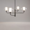 Lampa wisząca szklana czarna 4-punktowa MOD177PL-04B z serii Memory - Lampy Maytoni