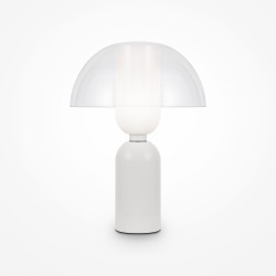Lampa stołowa szklana biała MOD177TL-01W z serii Memory - Lampy Maytoni