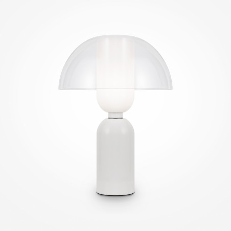 Lampa stołowa szklana biała MOD177TL-01W z serii Memory - Lampy Maytoni