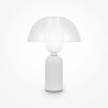 Lampa stołowa szklana biała MOD177TL-01W z serii Memory - Lampy Maytoni
