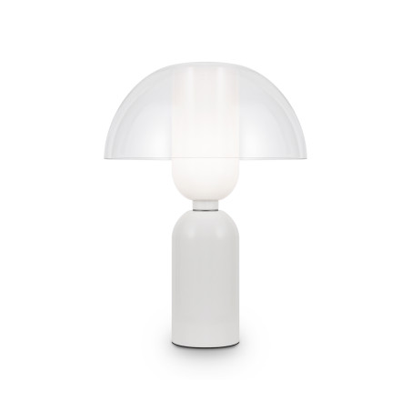 Lampa stołowa szklana biała MOD177TL-01W z serii Memory - Lampy Maytoni