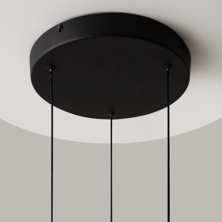 Lampa wisząca szklana czarna MOD379PL-L17B2.7K z serii Misterio - Lampy Maytoni