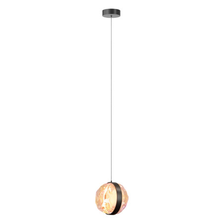 Lampa wisząca szklana czarna MOD379PL-L6B2.7K z serii Misterio - Lampy Maytoni
