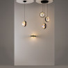 Lampa wisząca szklana czarna MOD379PL-L6B2.7K z serii Misterio - Lampy Maytoni