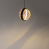 Lampa wisząca szklana czarna MOD379PL-L6B2.7K z serii Misterio - Lampy Maytoni