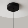 Lampa wisząca szklana czarna MOD379PL-L6B2.7K z serii Misterio - Lampy Maytoni