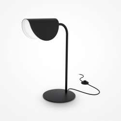 Lampa stołowa metalowa czarna MOD126TL-01B z serii Mollis - Lampy Maytoni