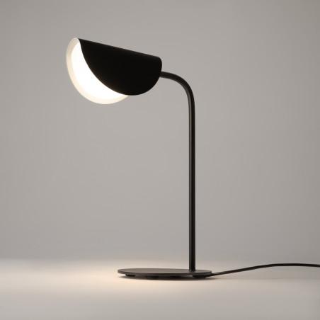 Lampa stołowa metalowa czarna MOD126TL-01B z serii Mollis - Lampy Maytoni