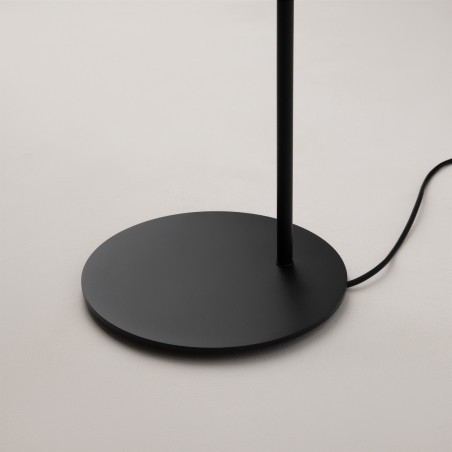 Lampa podłogowa metalowa czarna MOD126FL-01B z serii Mollis - Lampy Maytoni