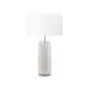 Lampa stołowa bawełniana chromowana MOD304TL-01CH z serii Muse - Lampy Maytoni