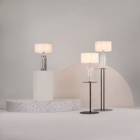 Lampa stołowa bawełniana złota MOD304TL-01G z serii Muse - Lampy Maytoni