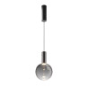Lampa wisząca szklana czarna MOD182PL-L4B3K z serii Nebula - Lampy Maytoni