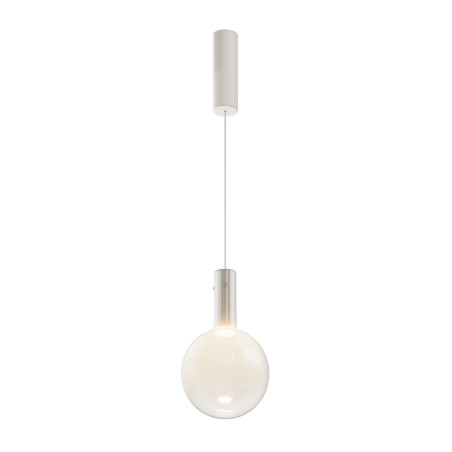 Lampa wisząca szklana biała MOD182PL-L4W3K z serii Nebula - Lampy Maytoni