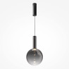 Lampa wisząca szklana czarna MOD182PL-L6B3K z serii Nebula - Lampy Maytoni