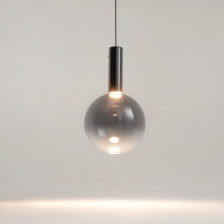Lampa wisząca szklana czarna MOD182PL-L6B3K z serii Nebula - Lampy Maytoni