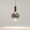 Lampa wisząca szklana czarna MOD182PL-L6B3K z serii Nebula - Lampy Maytoni