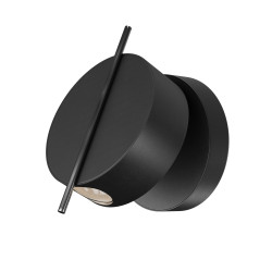 Kinkiet aluminiowy czarny MOD180WL-L4B3K z serii Nuance - Lampy Maytoni