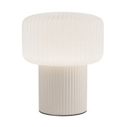 Lampa stołowa szklana beżowa MOD404TL-01BG z serii Omaggio - Lampy Maytoni