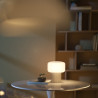 Lampa stołowa szklana beżowa MOD404TL-01BG z serii Omaggio - Lampy Maytoni