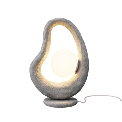 Lampa stołowa szklana szara MOD380TL-01GR z serii Opus - Lampy Maytoni