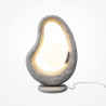 Lampa stołowa szklana szara MOD380TL-01GR z serii Opus - Lampy Maytoni