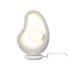 Lampa stołowa szklana biała MOD380TL-01W z serii Opus - Lampy Maytoni