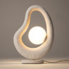 Lampa stołowa szklana biała MOD380TL-01W z serii Opus - Lampy Maytoni