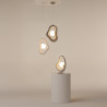 Lampa stołowa szklana biała MOD380TL-01W z serii Opus - Lampy Maytoni