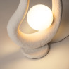 Lampa stołowa szklana biała MOD380TL-01W z serii Opus - Lampy Maytoni
