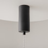 Lampa wisząca szklana czarna MOD272PL-L12B3K z serii Ordo - Lampy Maytoni