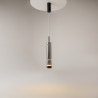 Lampa wisząca szklana czarna MOD272PL-L12B3K1 z serii Ordo - Lampy Maytoni