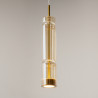 Lampa wisząca szklana czarna MOD272PL-L12BS3K1 z serii Ordo - Lampy Maytoni