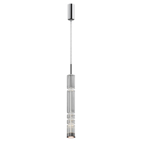 Lampa wisząca szklana chromowana MOD272PL-L12CH3K z serii Ordo - Lampy Maytoni