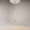 Lampa wisząca szklana chromowana MOD272PL-L12CH3K z serii Ordo - Lampy Maytoni