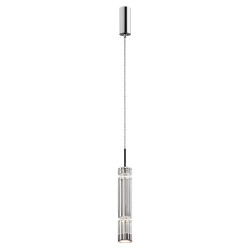 Lampa wisząca szklana chromowana MOD272PL-L12CH3K1 z serii Ordo - Lampy Maytoni