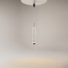 Lampa wisząca szklana chromowana MOD272PL-L12CH3K1 z serii Ordo - Lampy Maytoni